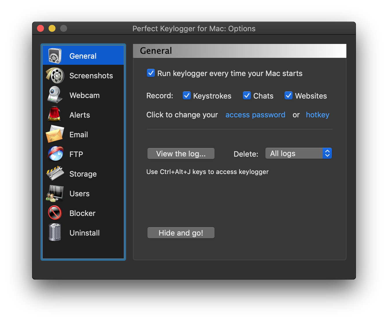 keyboard logger mac